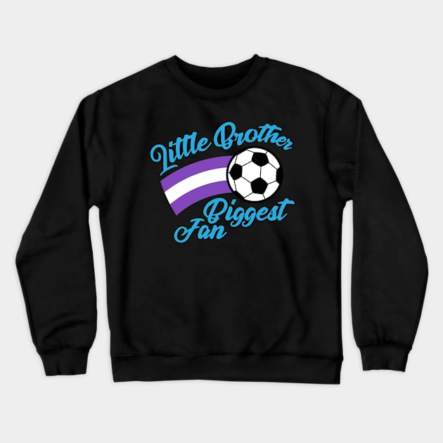 Football Little Brother Crewneck Sweatshirt by Wanda City